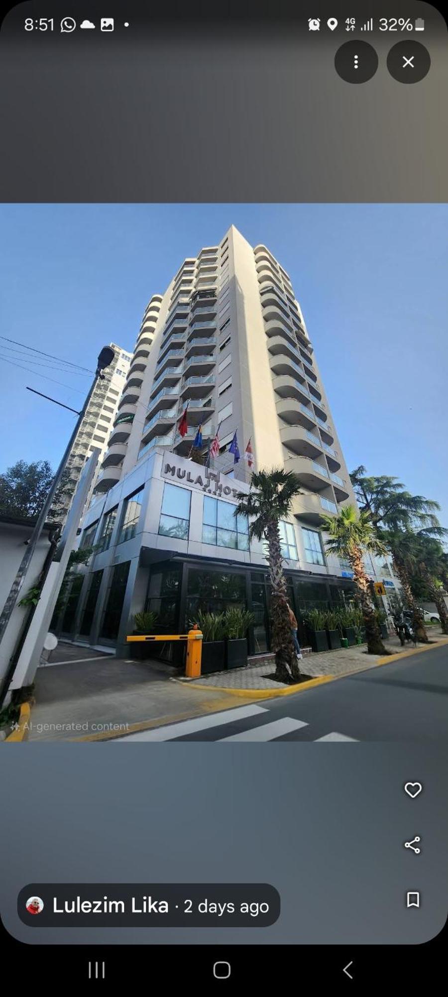 Mulaj Hotel 地拉那 外观 照片